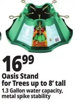 Ocean State Job Lot Oasis 8' Christmas Tree Stand 1.3 Gal offer