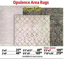 Ocean State Job Lot Opulence Area Rugs offer