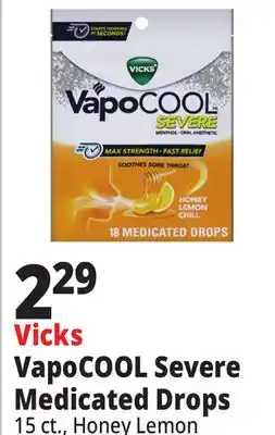 Ocean State Job Lot VapoCOOL Severe Medicated Drops offer