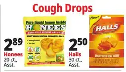Ocean State Job Lot Cough Drops offer