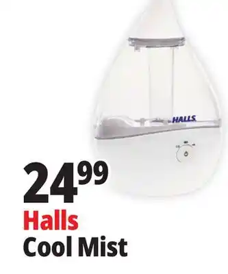 Ocean State Job Lot Halls Cool Mist offer