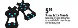 Ocean State Job Lot Snow and Ice Treads Medium/Large offer