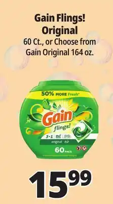 Ocean State Job Lot Gain Flings! Original offer