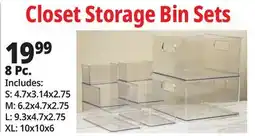 Ocean State Job Lot Nest Accents Storage Container Set 8 Piece offer
