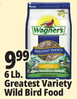 Ocean State Job Lot Wagner's Greatest Variety Deluxe Wild Bird Food 6 lbs offer
