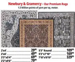 Ocean State Job Lot Newbury & Gramercy Rugs offer