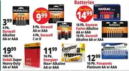 Ocean State Job Lot Batteries offer
