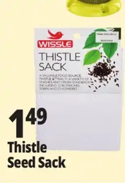 Ocean State Job Lot Wissle Thistle Sack Bird Feeder offer