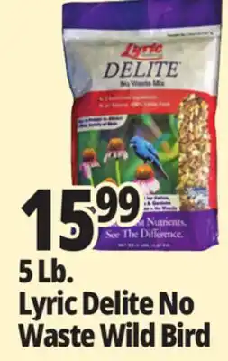 Ocean State Job Lot 5 Lb. Lyric Delite No Waste Wild Bird offer
