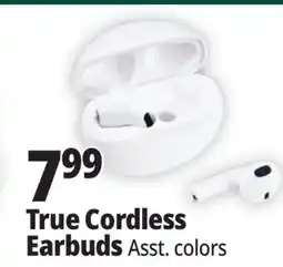 Ocean State Job Lot TechBunch Wireless Earbuds with Charging Case offer