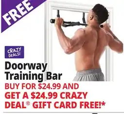 Ocean State Job Lot Doorway Training Bar offer