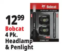 Ocean State Job Lot Bobcat 4 Pk. Headlamp & Penlight offer
