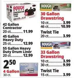 Ocean State Job Lot Rough Stuff Trash Bags offer