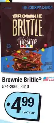 Menards Brownie Brittle offer