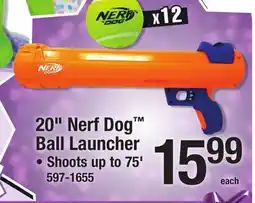 Menards 20 Nerf Dog Ball Launcher offer