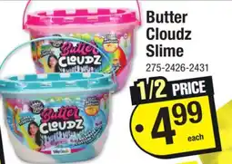 Menards Butter Cloudz Slime offer