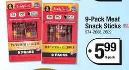 Menards 9-Pack Meat Snack Sticks offer