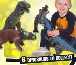 Menards Giant Soft Dinosaur with Sound offer