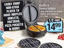 Menards Waffles Omelet Maker offer