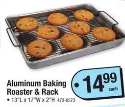Menards Aluminum Baking Roaster & Rack offer