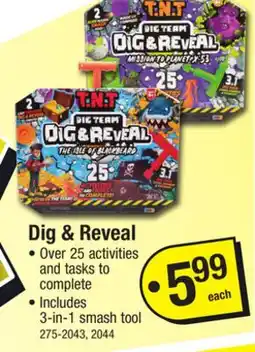 Menards Dig & Reveal offer