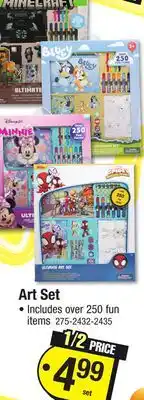 Menards Art Set offer