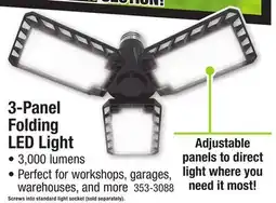 Menards 3-Panel Folding LED Light offer