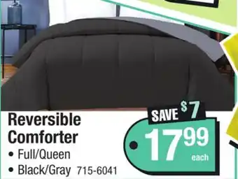 Menards Reversible Comforter offer
