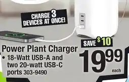 Menards Power Plant Charger offer