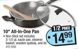Menards 10 All-In-One Pan offer