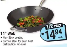 Menards 14 Wok offer