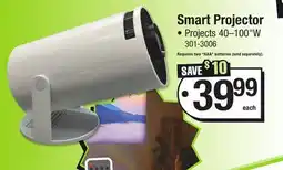 Menards Smart Projector offer