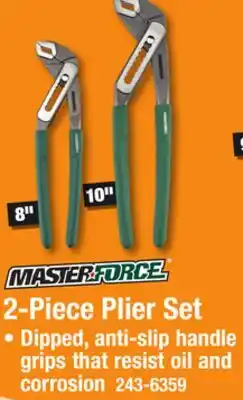 Menards 2-Piece Plier Set offer