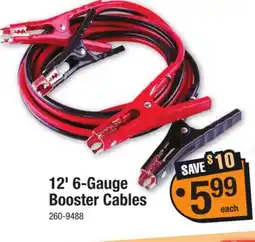 Menards 12' 6-Gauge Booster Cables offer