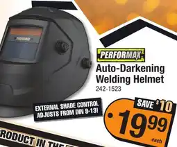 Menards Auto-Darkening Welding Helmet offer