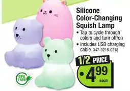 Menards Silicone Color-Changing Squish Lamp offer
