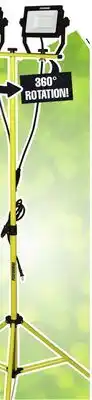 Menards Dual-Head LED Work Light with Tripod offer