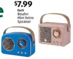 Aldi Bauhn Mini Retro Speaker offer