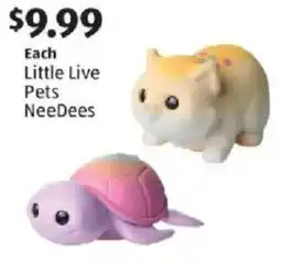 Aldi Little Live Pets NeeDees offer
