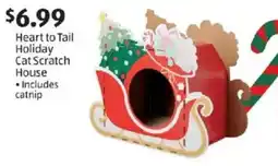 Aldi Heart to Tail Holiday Cat Scratch House offer