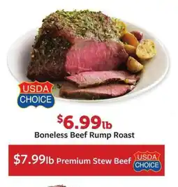 Fareway Boneless Beef Rump Roast offer