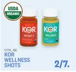 Kings Food Markets KOR WELLNESS SHOTS offer