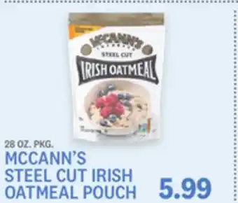Kings Food Markets MCCANN'S STEEL CUT IRISH OATMEAL POUCH offer