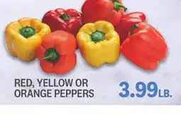 Kings Food Markets RED, YELLOW OR ORANGE PEPPERS offer