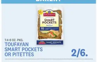Kings Food Markets TOUFAYAN SMART POCKETS OR PITETTES offer