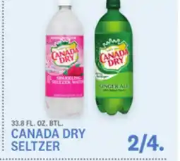 Kings Food Markets CANADA DRY SELTZER offer