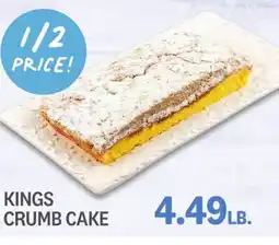 Kings Food Markets KINGS CRUMB CAKE offer