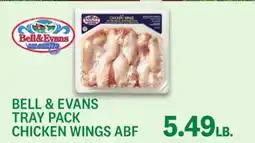 Kings Food Markets BELL & EVANS TRAY PACK CHICKEN WINGS ABF offer