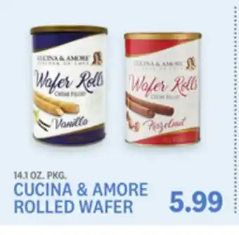 Kings Food Markets CUCINA & AMORE ROLLED WAFER offer