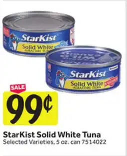 Stop&Shop StarKist Solid White Tuna offer